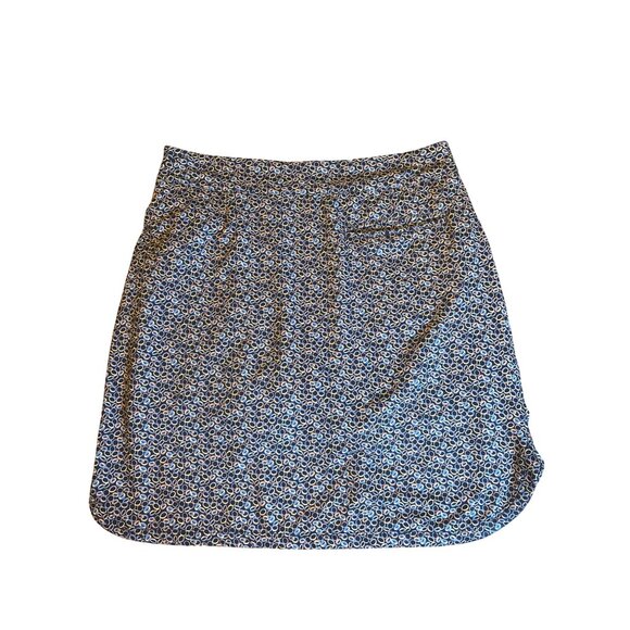 Peter Millar 50 SPF Golf Pickleball Tennis Skort Manic Print Small Blue Athletic - Picture 6 of 9